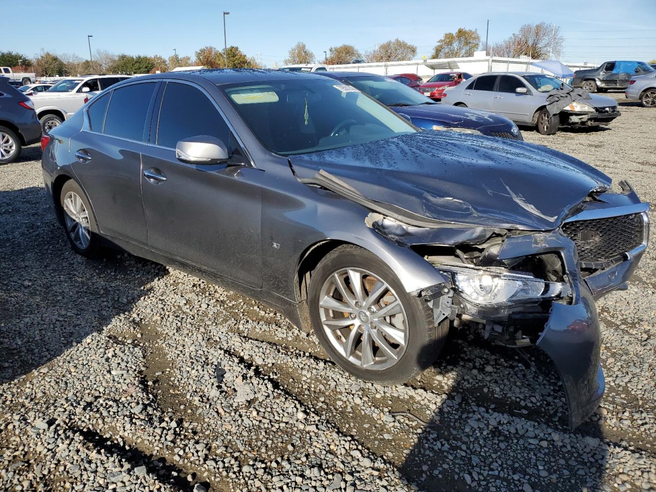 Photo 3 VIN: JN1BV7AP6FM348498 - INFINITI Q50 