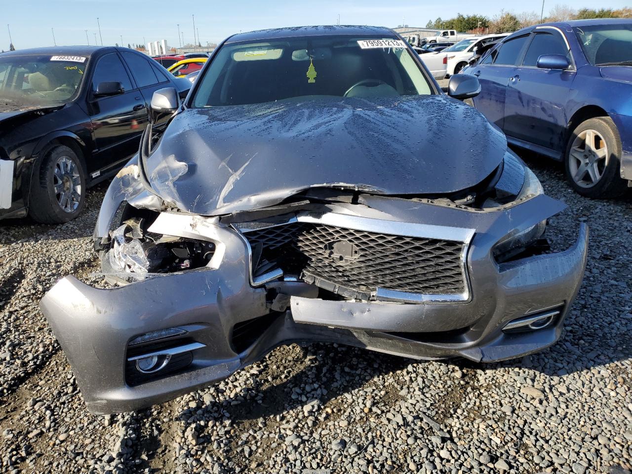 Photo 4 VIN: JN1BV7AP6FM348498 - INFINITI Q50 