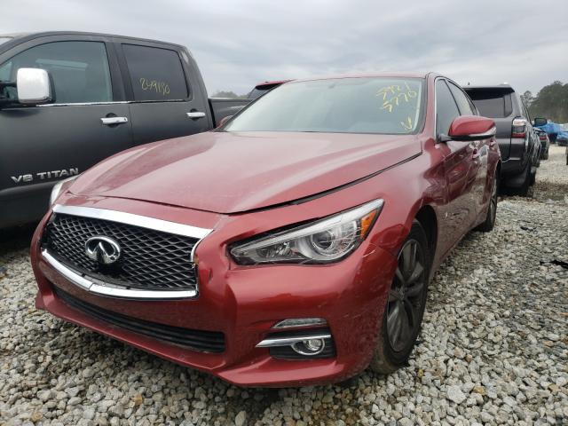 Photo 1 VIN: JN1BV7AP6FM354057 - INFINITI Q50 BASE 