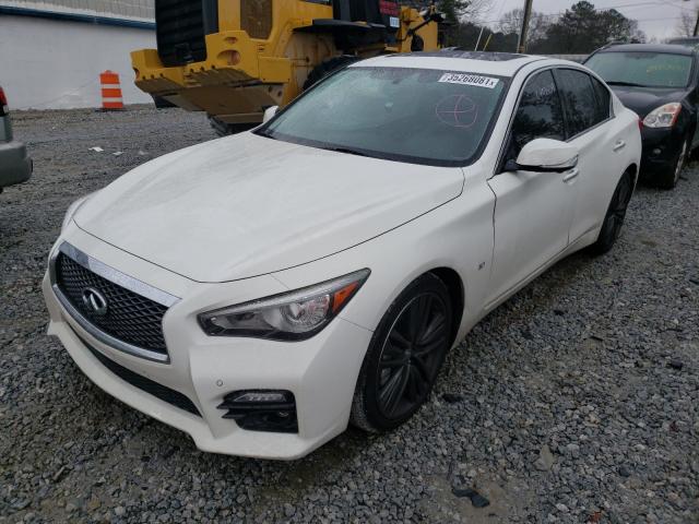 Photo 1 VIN: JN1BV7AP6FM354219 - INFINITI Q50 BASE 