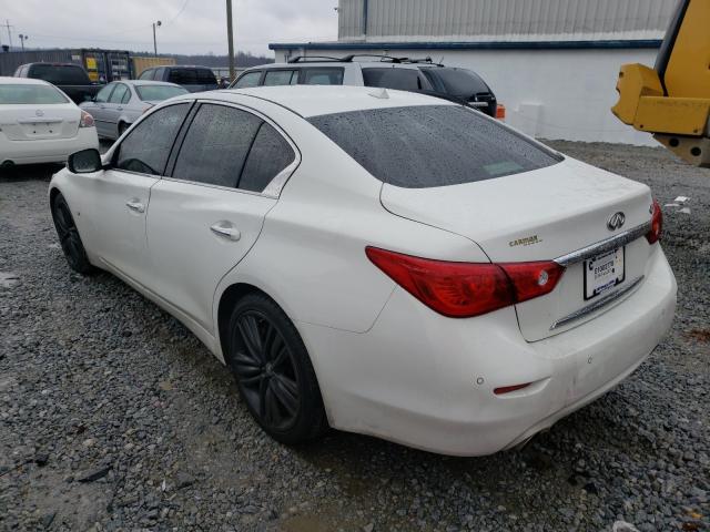 Photo 2 VIN: JN1BV7AP6FM354219 - INFINITI Q50 BASE 