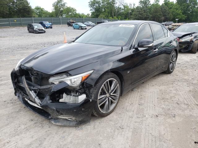 Photo 1 VIN: JN1BV7AP7EM670646 - INFINITI Q50 BASE 