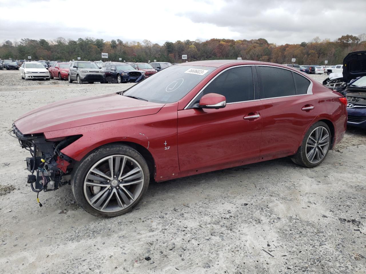 Photo 1 VIN: JN1BV7AP7EM674986 - INFINITI Q50 