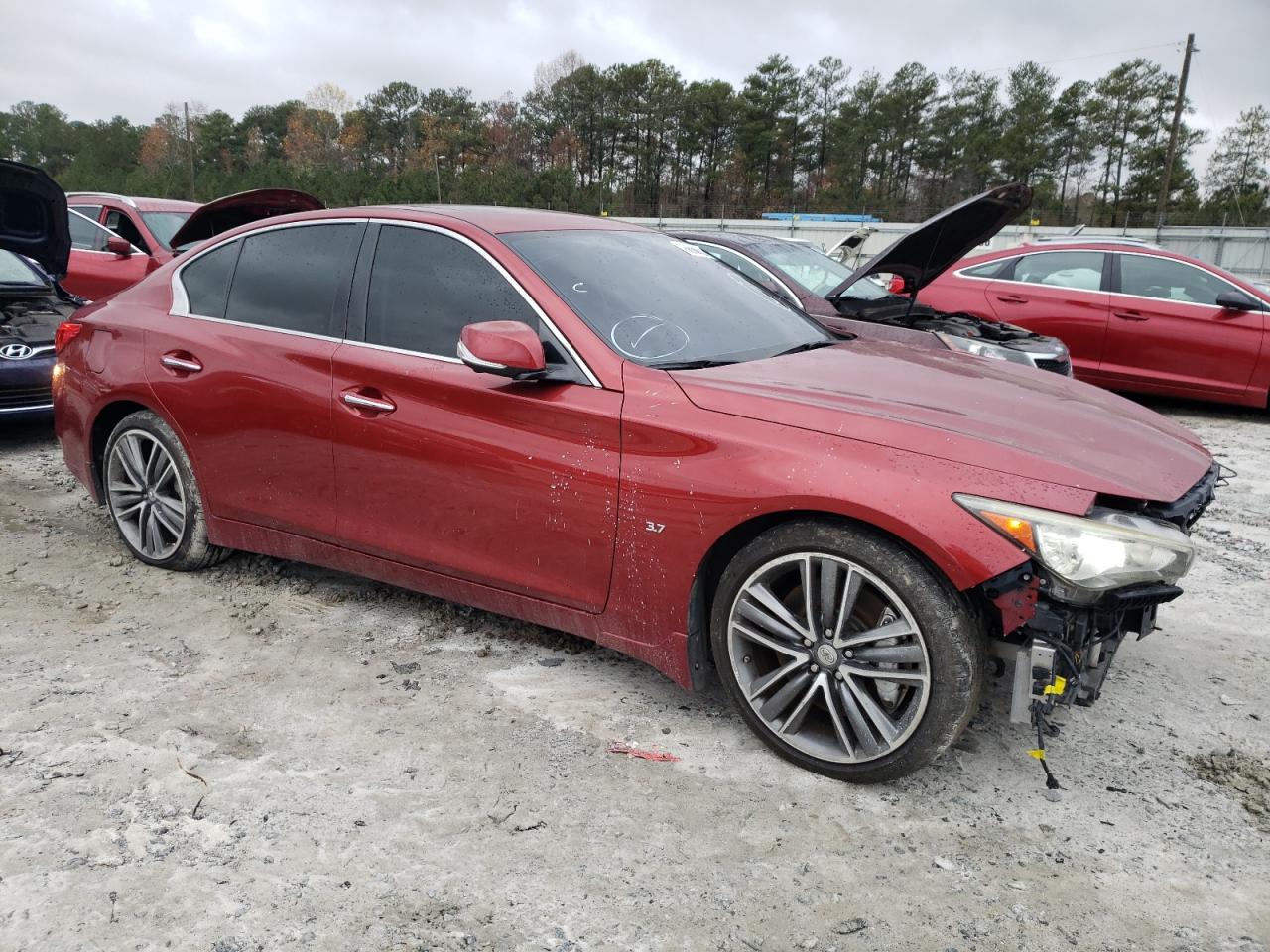 Photo 4 VIN: JN1BV7AP7EM674986 - INFINITI Q50 