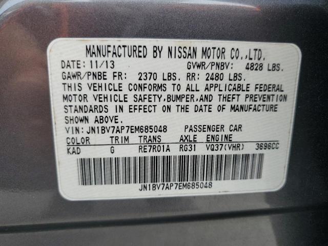 Photo 11 VIN: JN1BV7AP7EM685048 - INFINITI Q50 BASE 