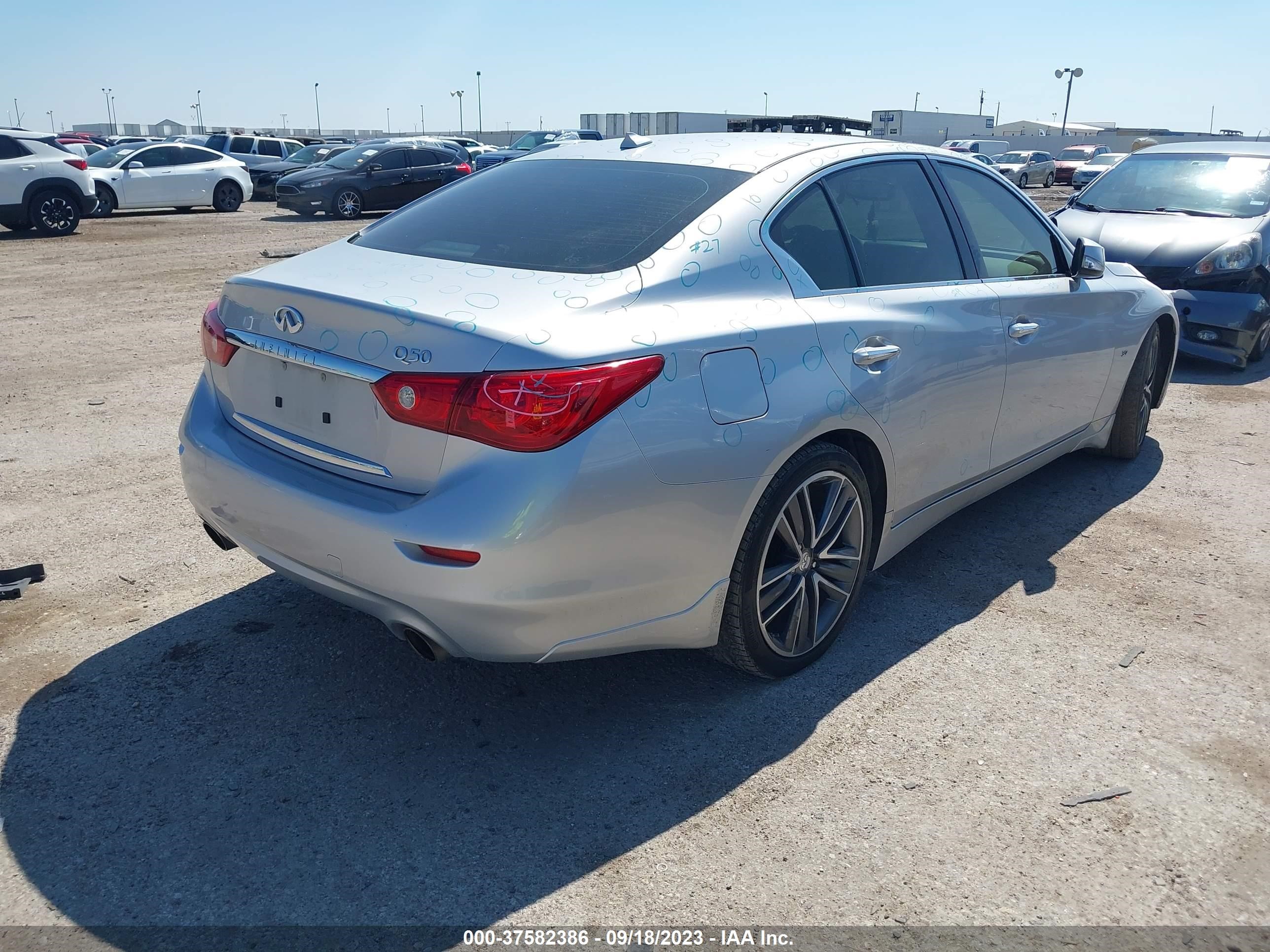 Photo 3 VIN: JN1BV7AP8EM676326 - INFINITI Q50 