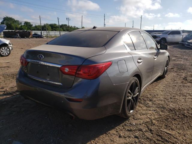 Photo 3 VIN: JN1BV7AP8EM676410 - INFINITI Q50 BASE 