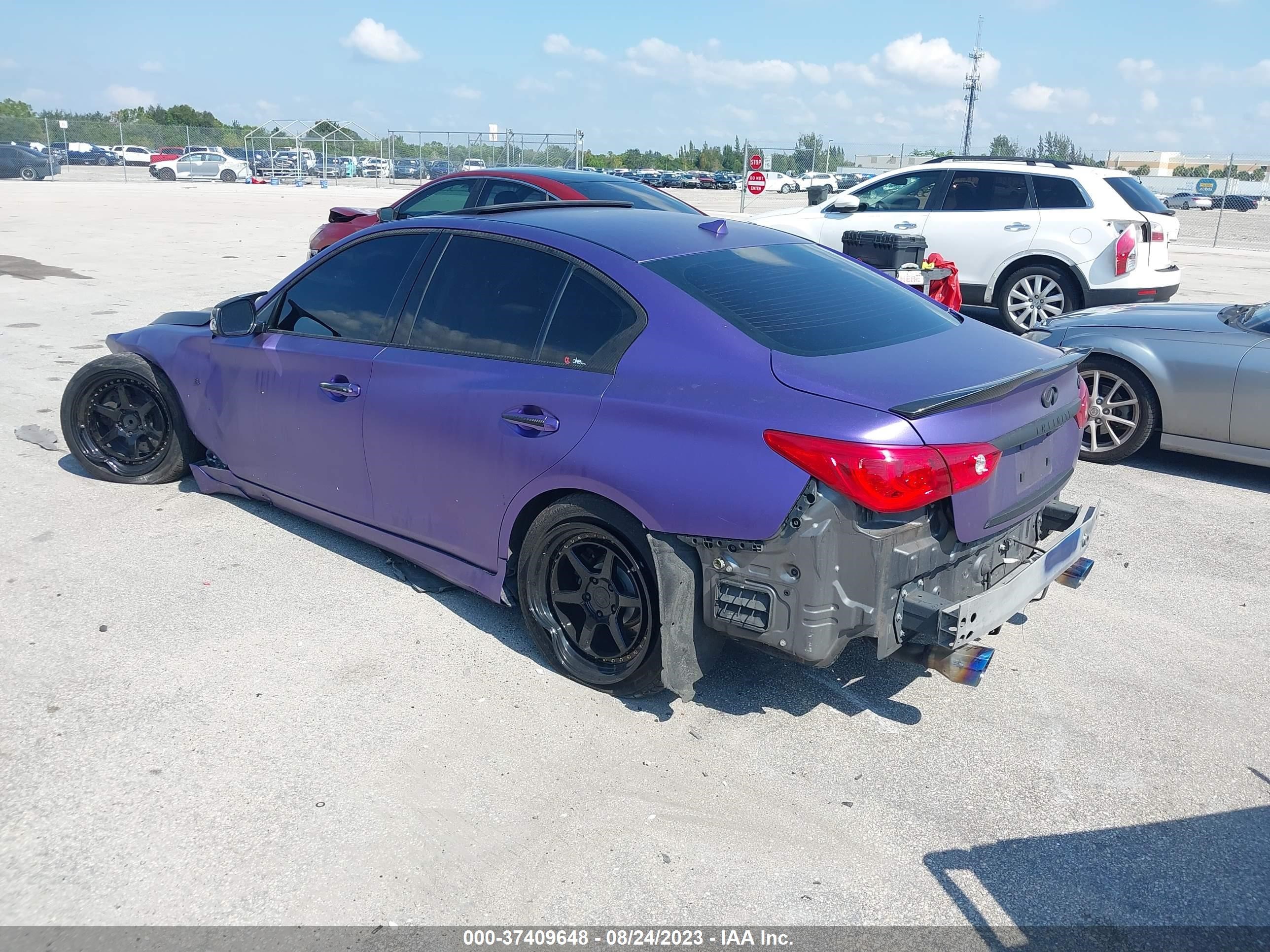 Photo 2 VIN: JN1BV7AP8EM684667 - INFINITI Q50 