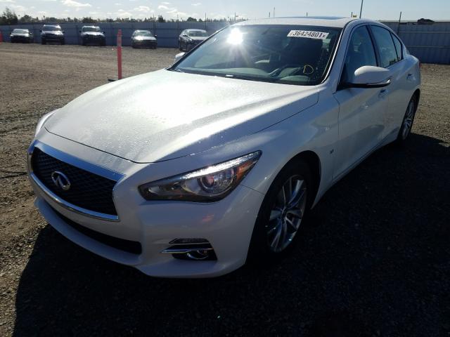 Photo 1 VIN: JN1BV7AP8EM689383 - INFINITI Q50 BASE 