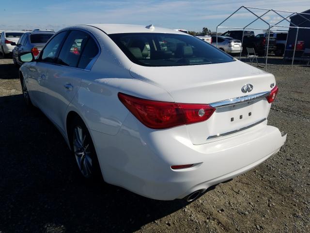 Photo 2 VIN: JN1BV7AP8EM689383 - INFINITI Q50 BASE 