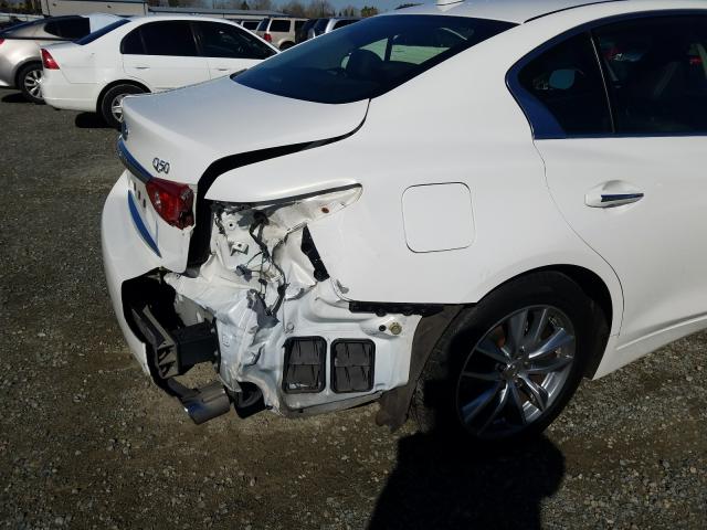 Photo 8 VIN: JN1BV7AP8EM689383 - INFINITI Q50 BASE 