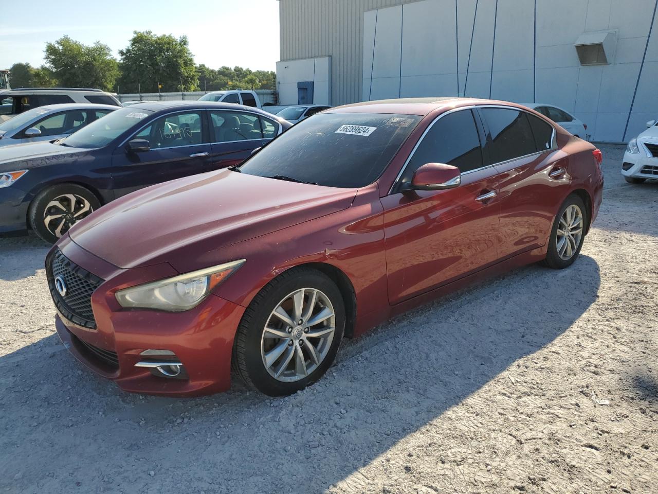 Photo 0 VIN: JN1BV7AP8FM335638 - INFINITI Q50 