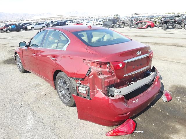 Photo 2 VIN: JN1BV7AP8FM348938 - INFINITI Q50 BASE 