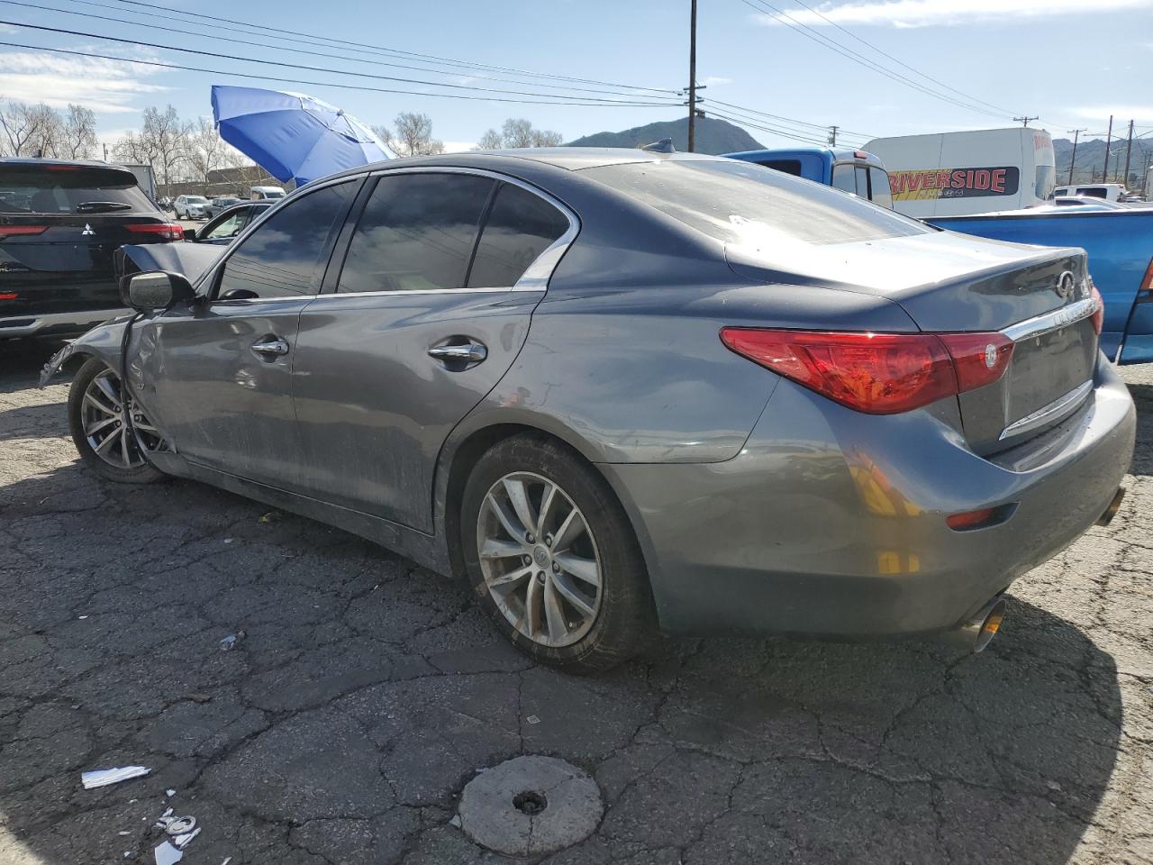 Photo 1 VIN: JN1BV7AP8FM350074 - INFINITI Q50 