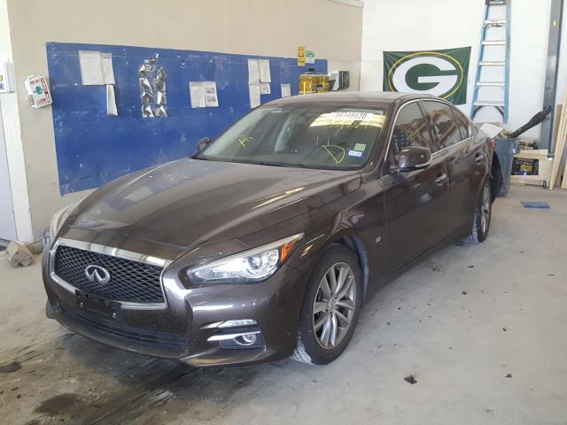 Photo 1 VIN: JN1BV7AP8FM351287 - INFINITI Q50 BASE 