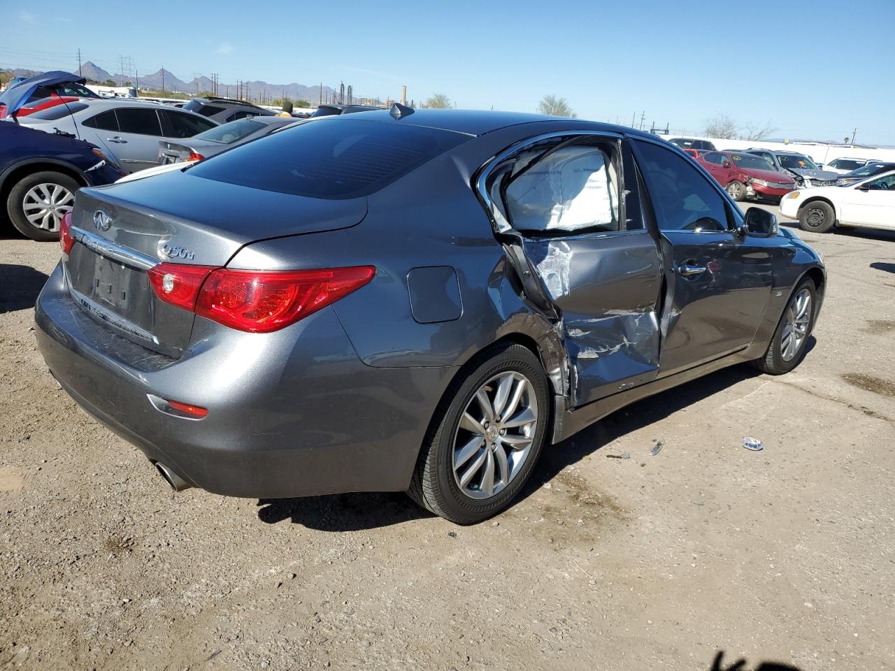 Photo 2 VIN: JN1BV7AP8FM358966 - INFINITI Q50 