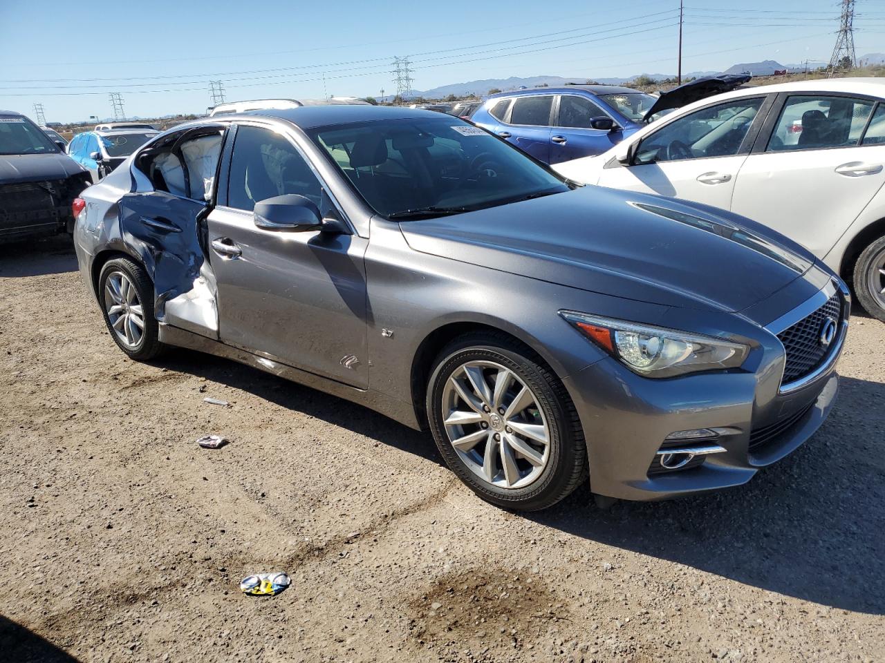 Photo 3 VIN: JN1BV7AP8FM358966 - INFINITI Q50 