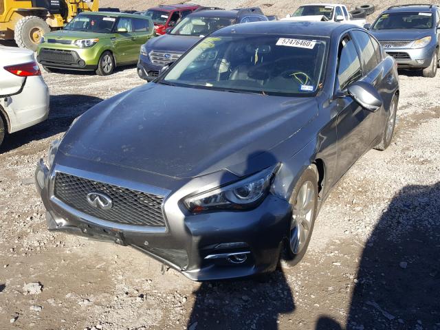 Photo 1 VIN: JN1BV7AP9EM671295 - INFINITI Q50 BASE 