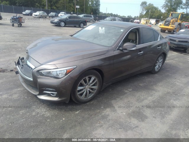 Photo 1 VIN: JN1BV7AP9EM672365 - INFINITI Q50 