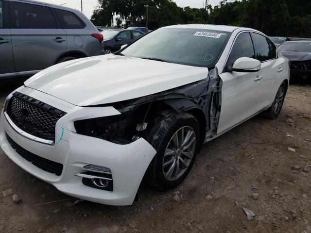 Photo 1 VIN: JN1BV7AP9EM678697 - INFINITI Q50 BASE 