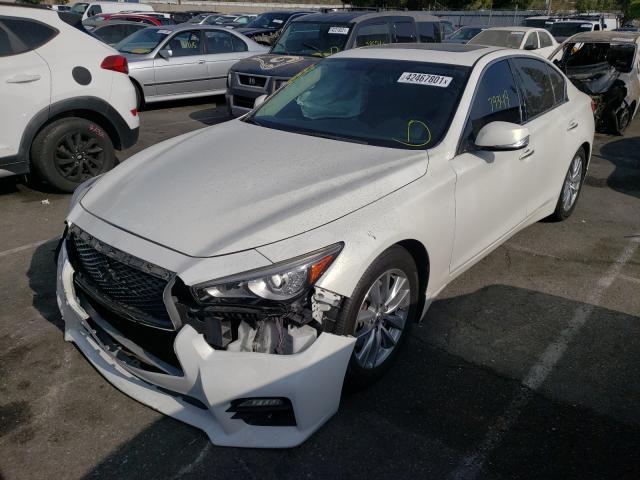 Photo 1 VIN: JN1BV7AP9EM681664 - INFINITI Q50 BASE 