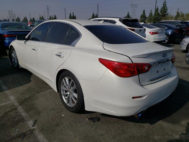 Photo 2 VIN: JN1BV7AP9EM681664 - INFINITI Q50 BASE 