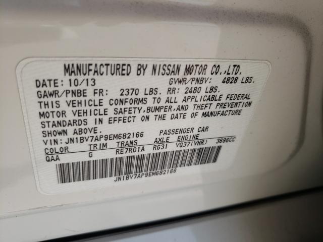 Photo 9 VIN: JN1BV7AP9EM682166 - INFINITI Q50 BASE 