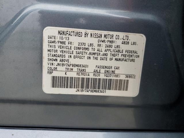 Photo 11 VIN: JN1BV7AP9EM683401 - INFINITI Q50 BASE 