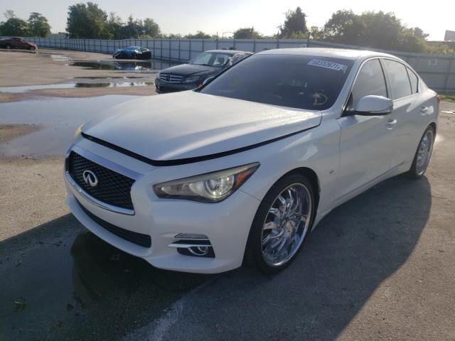 Photo 1 VIN: JN1BV7AP9EM683723 - INFINITI Q50 BASE 