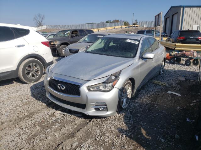 Photo 1 VIN: JN1BV7AP9EM688663 - INFINITI Q50 BASE 