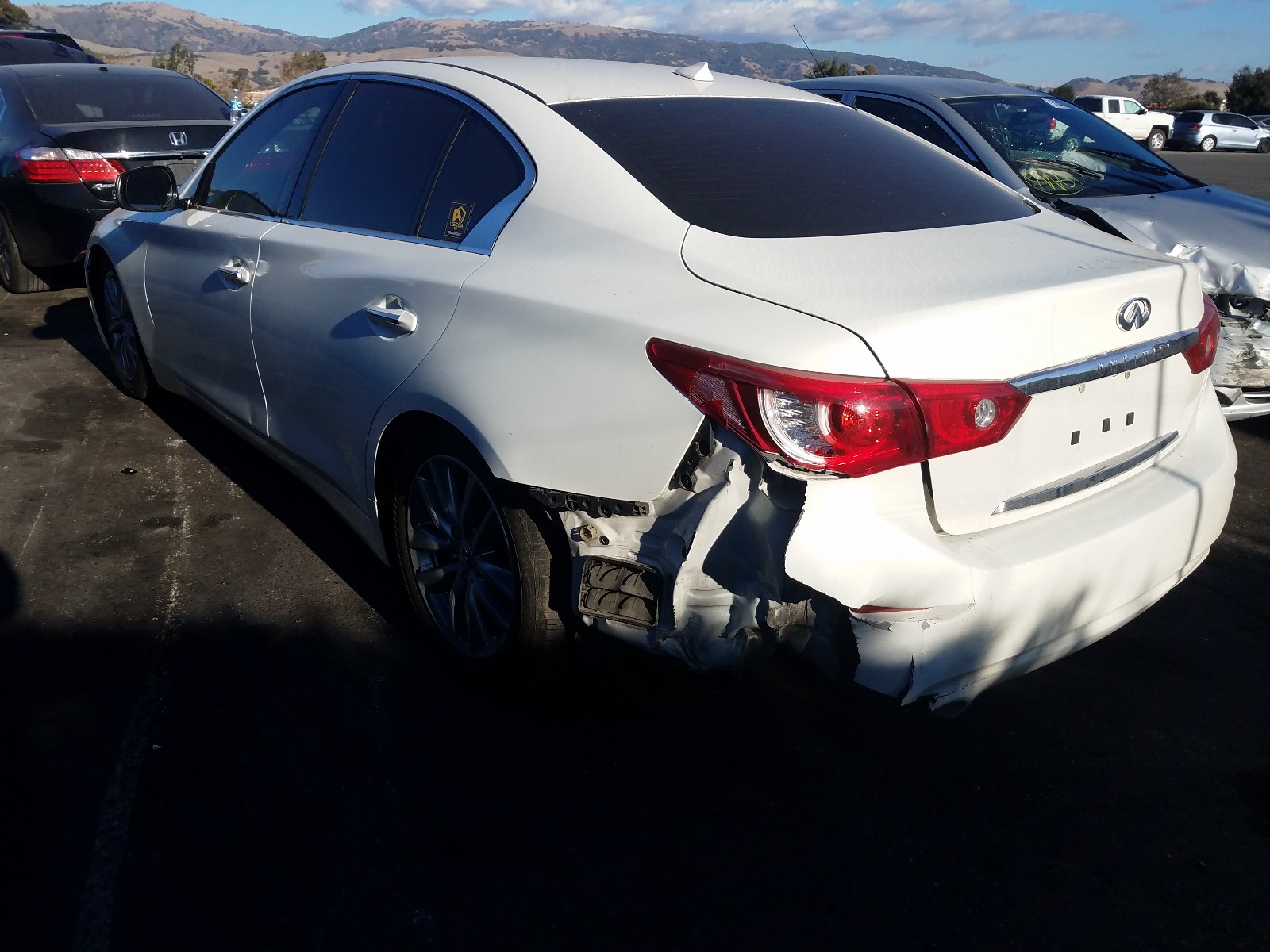 Photo 2 VIN: JN1BV7AP9EM690090 - INFINITI Q50 BASE 