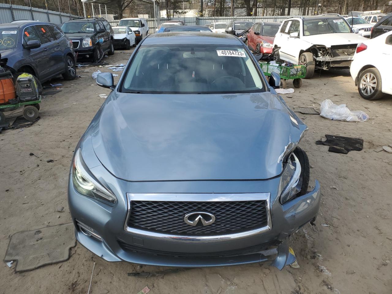 Photo 4 VIN: JN1BV7AP9FM332523 - INFINITI Q50 