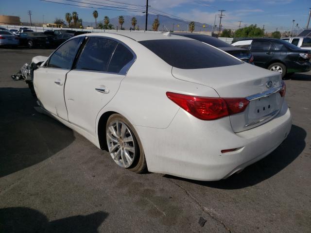 Photo 2 VIN: JN1BV7AP9FM341223 - INFINITI Q50 BASE 