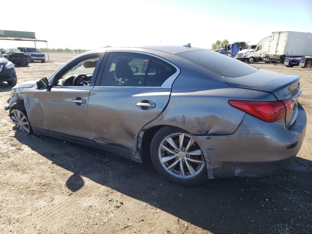 Photo 1 VIN: JN1BV7AP9FM356532 - INFINITI Q50 