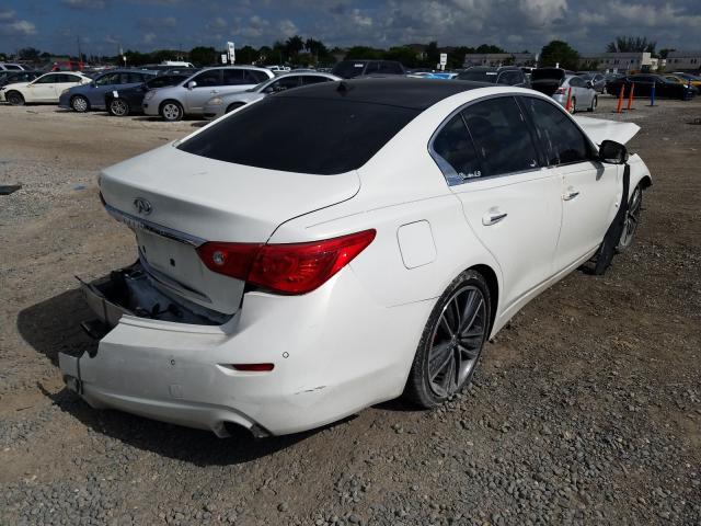 Photo 3 VIN: JN1BV7APXEM670477 - INFINITI Q50 BASE 