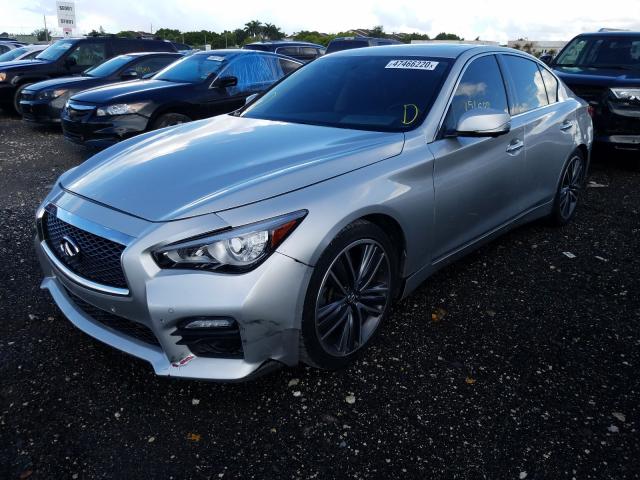 Photo 1 VIN: JN1BV7APXEM670592 - INFINITI Q50 BASE 