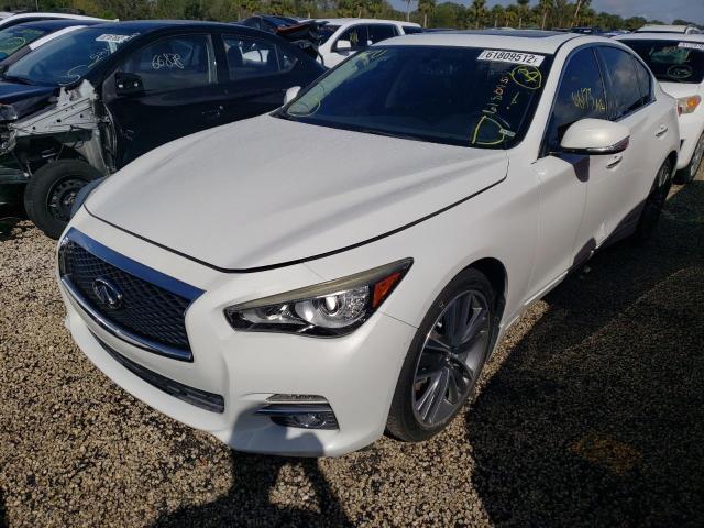 Photo 1 VIN: JN1BV7APXEM674366 - INFINITI Q50 BASE 