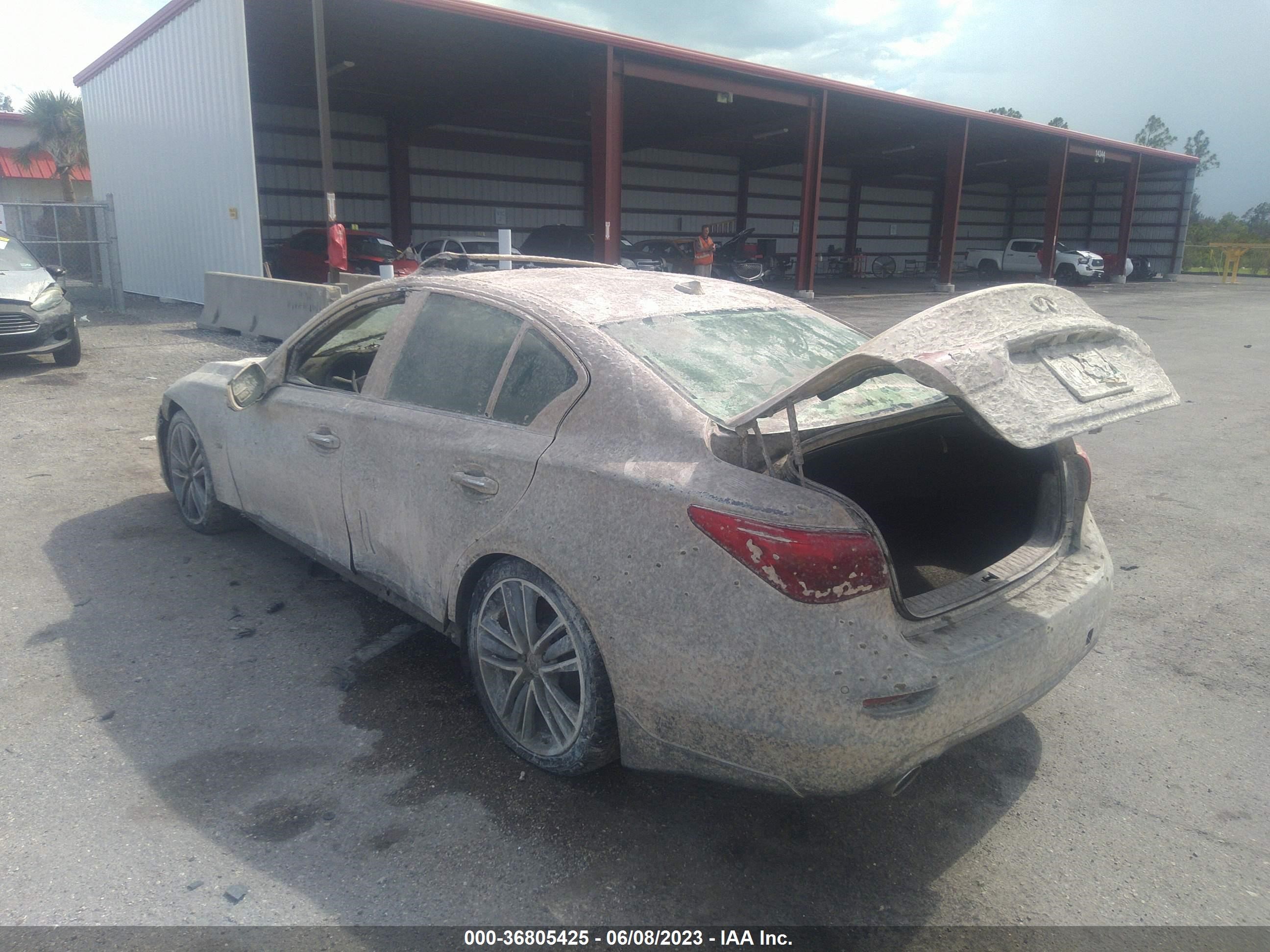 Photo 2 VIN: JN1BV7APXEM674710 - INFINITI Q50 