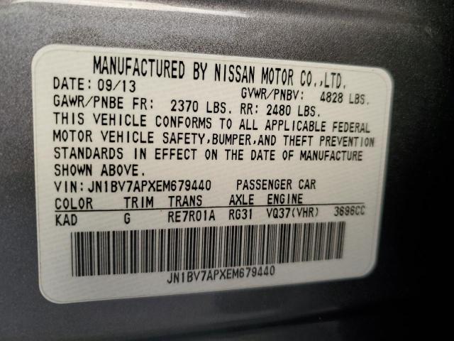 Photo 9 VIN: JN1BV7APXEM679440 - INFINITI Q50 BASE 