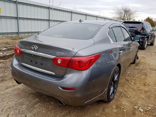 Photo 3 VIN: JN1BV7APXFM330490 - INFINITI Q50 BASE 