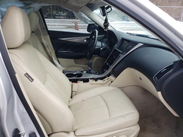 Photo 4 VIN: JN1BV7APXFM334412 - INFINITI Q50 BASE 