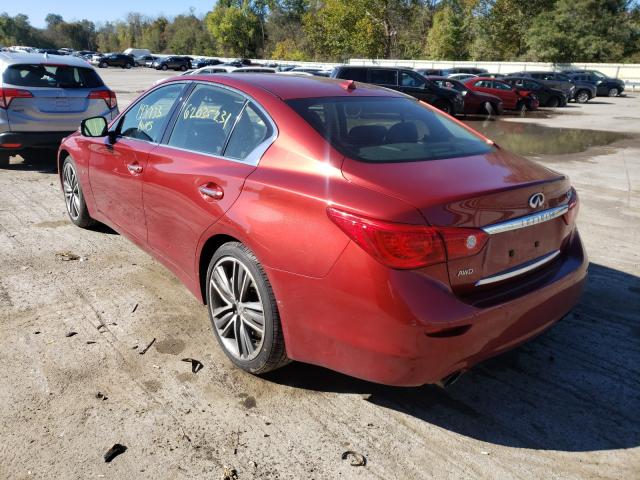 Photo 2 VIN: JN1BV7AR0EM680162 - INFINITI Q50 BASE 