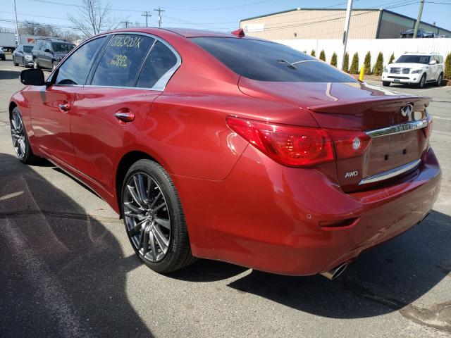 Photo 2 VIN: JN1BV7AR0EM683465 - INFINITI Q50 BASE 