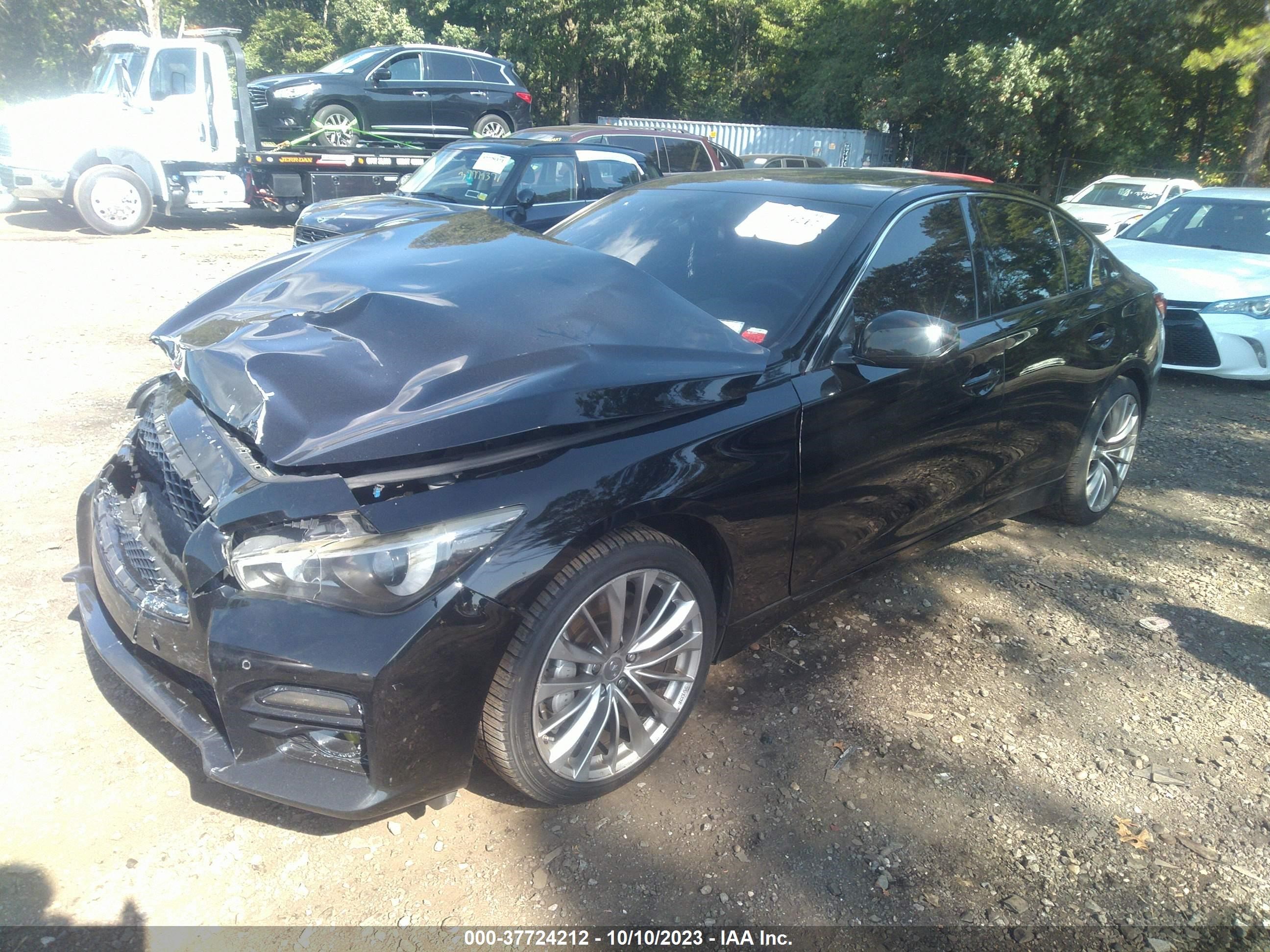 Photo 1 VIN: JN1BV7AR0EM688875 - INFINITI Q50 