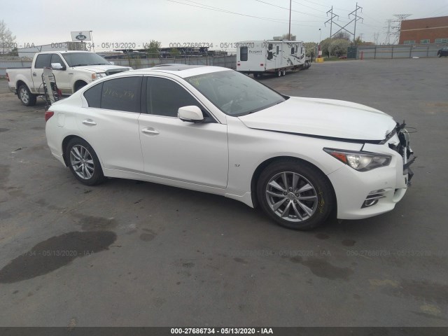 Photo 0 VIN: JN1BV7AR0EM693025 - INFINITI Q50 