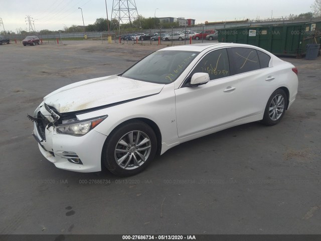 Photo 1 VIN: JN1BV7AR0EM693025 - INFINITI Q50 