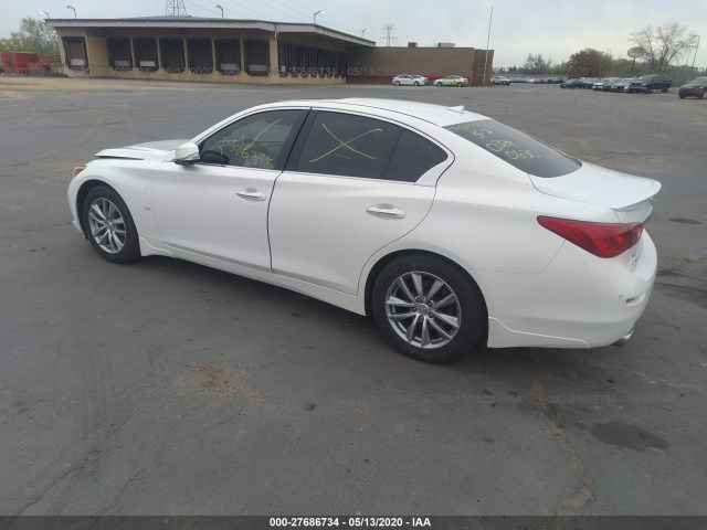 Photo 2 VIN: JN1BV7AR0EM693025 - INFINITI Q50 