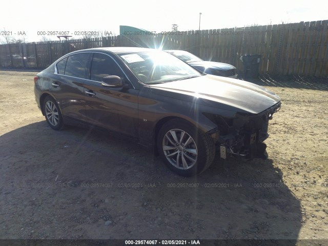 Photo 0 VIN: JN1BV7AR0EM693350 - INFINITI Q50 