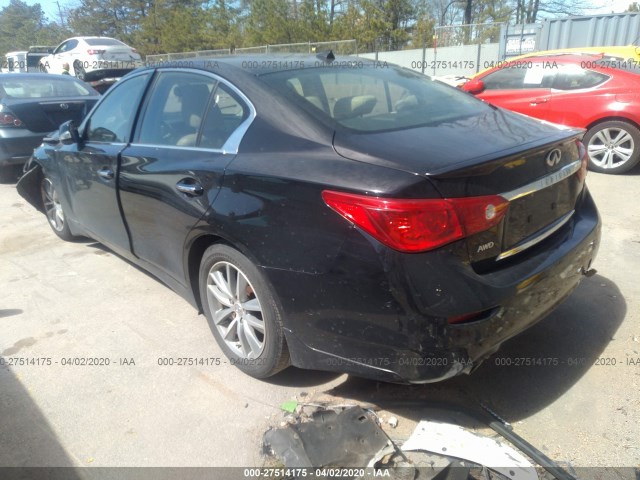 Photo 2 VIN: JN1BV7AR0EM694093 - INFINITI Q50 