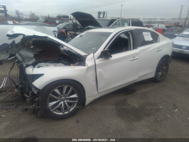 Photo 1 VIN: JN1BV7AR0EM695731 - INFINITI Q50 